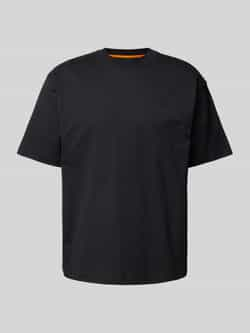 BOSS ORANGE Heren Polo's & T-shirts Terelaxboss Zwart