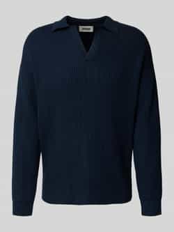 Drykorn Gebreide pullover met polokraag