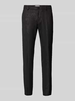 Drykorn Slim fit stoffen broek met riemlussen model 'AJEND'