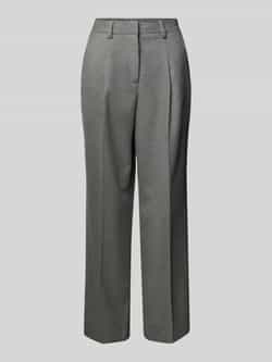 Smith and Soul Baggy fit stoffen broek met persplooien