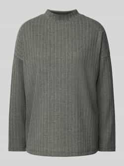Soyaconcept Sweatshirt met geribbelde opstaande kraag model 'ISEL'