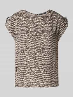 Opus Regular fit blousetop van pure viscose model 'Ferena splash'