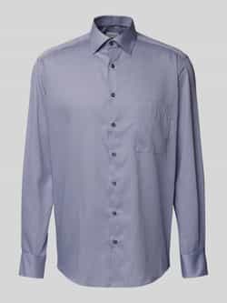 Eterna Overhemd met lange mouwen Comfort fit NON IRON (strijkvrij)