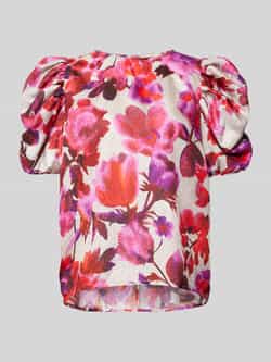 Essentiel Antwerp Regular fit blouseshirt met pofmouwen model 'Henrietta'