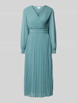 Jake*s Collection Midi-jurk met plissévouwen