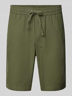 Only & Sons Korte broek van een mix van katoen en linnen model 'LINUS'
