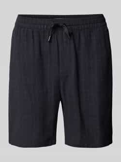 Only & Sons Loose fit korte broek met structuurmotief model 'TEL'