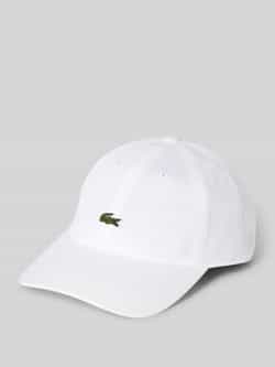 Lacoste Baseballpet met logopatch in effen design