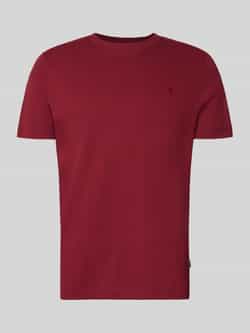 JOOP! Collection T-shirt met geribde ronde hals model 'Priamo'