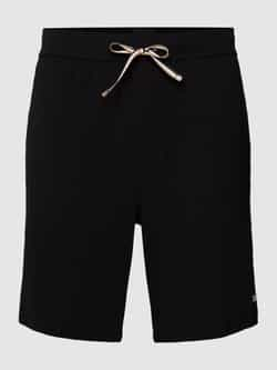 Boss Sweatshorts met tunnelkoord model 'Unique'