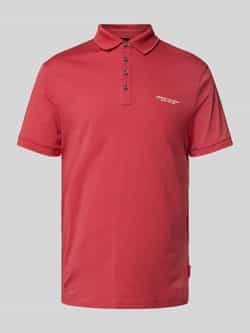 Armani Exchange Poloshirt met labelprint