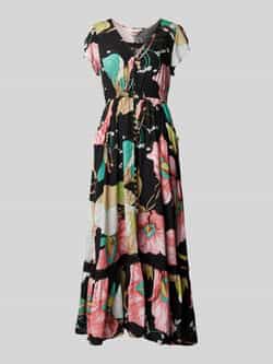 Apricot Maxi-jurk met knoopsluiting