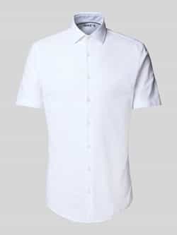 Jake*s Slim fit zakelijk overhemd met knoopsluiting