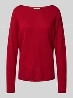 BRAX Gebreide pullover met boothals model 'LIZ'