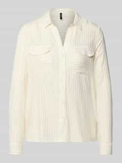 Vero Moda Regular fit overhemdblouse van pure viscose model 'BUMPY'