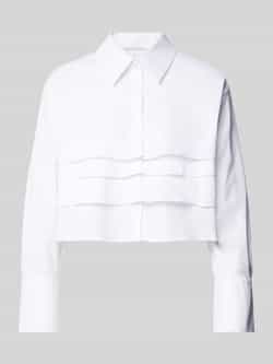 Marc Cain Regular fit blouse met knoopsluiting