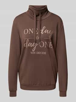 Soyaconcept Sweatshirt met opstaande kraag en tunnelkoord model 'BANU'