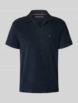 Tommy Hilfiger Regular fit poloshirt van katoenmix