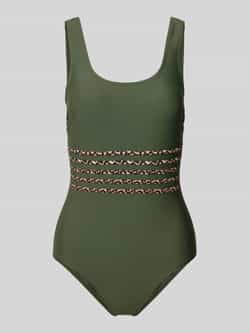 Lascana Badpak met labelappliactie model 'Adelin'