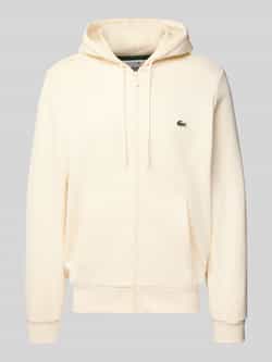 Lacoste Regular fit sweatjack van katoenmix