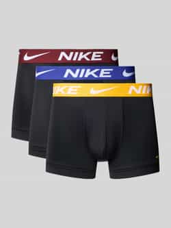 Nike Boxershort met logostitching in een set van 3 stuks model 'Essential'