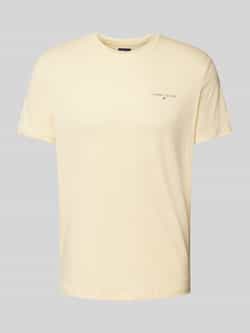 Tommy Jeans Regular fit T-shirt van puur katoen met labelprint