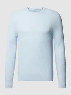 BRAX Gebreide pullover in effen design model 'Rick'