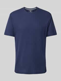 Christian Berg Men T-shirt met structuurmotief