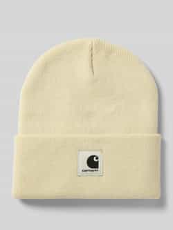 Carhartt Work In Progress Beanie met labeldetail model 'Ashley'
