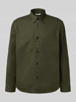 Selected Homme Regular fit overhemdjack van puur katoen model 'TRAVIS'