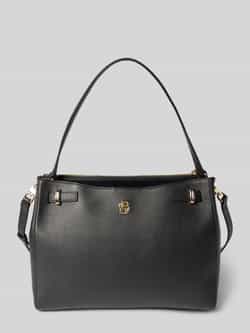 Boss Tote bag van runderleer model 'B_ICON'