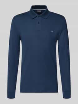 Christian Berg Men Poloshirt met labelstitching