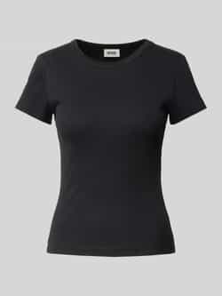 Drykorn Slim fit T-shirt met ronde hals model 'KOALE'