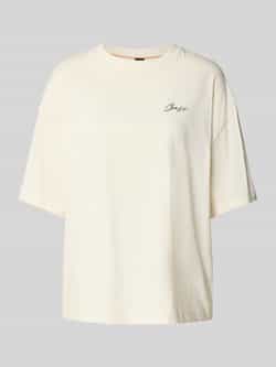 Boss Orange Oversized T-shirt met labelprint model 'Eboyfriend'