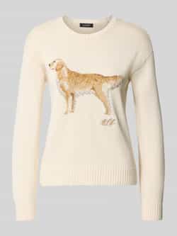 Lauren Ralph Lauren Gebreide pullover met labeldetail model 'RIEDNEE'