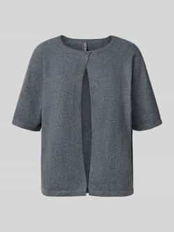 Pieces Regular fit cardigan met 1-knoopssluiting model 'BREE'