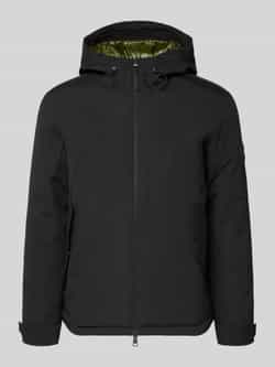 Tommy Hilfiger Functioneel jack TECH HOODED SHORT PADDED JACKET Winterjas outdoorjas waterafstotend