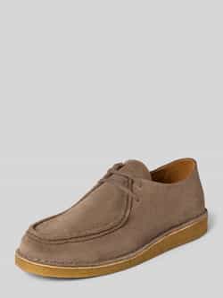 Selected Homme Instappers van rundersuède model 'CHRISTIAN'