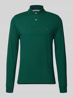 Tommy Hilfiger Regular fit poloshirt van katoenmix