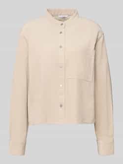 Opus Relaxed fit overhemdblouse met borstzak model 'Falve'