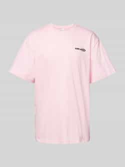 Karl Kani Woven Signature Resist Love Tee Men T-Shirts & Polo's lichtroze Maat XL Kleding