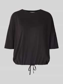 Christian Berg Woman T-shirt met ronde hals en extra brede schouders
