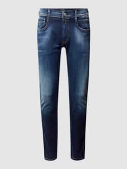 Replay Slim fit jeans met stretch model 'Anbass' Hyperflex Bio