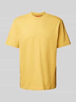 HUGO T-shirt met labelprint model 'Dapolino'