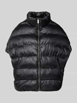 Stefanel Bodywamer met opstaande kraag model 'PAD PONCHO'