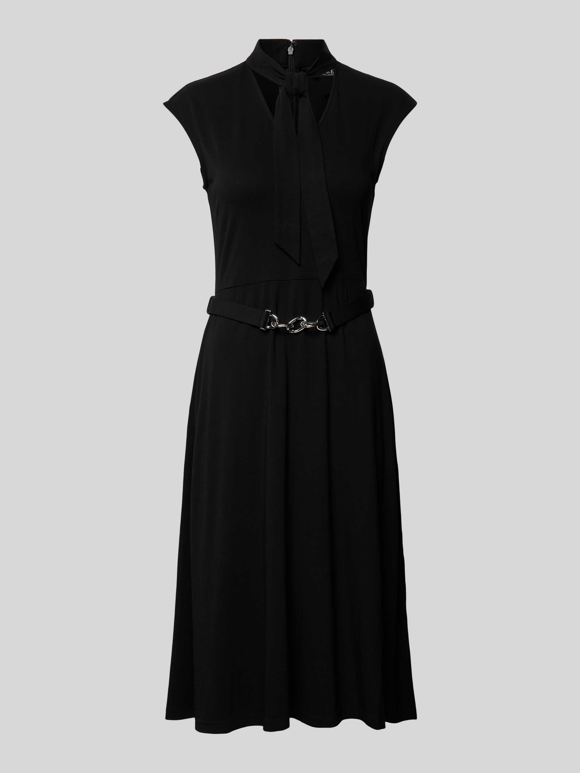 Lauren Ralph Lauren Midi-jurk met tailleriem model 'JEANDELIO'