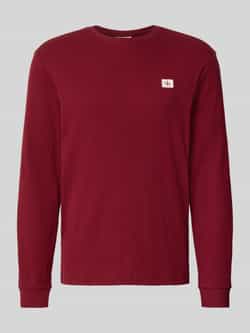 Calvin Klein Jeans Shirt met lange mouwen en labeldetail