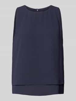 S.Oliver BLACK LABEL Regular fit blousetop van crêpe