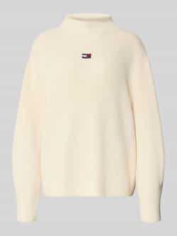 TOMMY JEANS Trui met staande kraag TJW MOCKNECK BADGE SWEATER