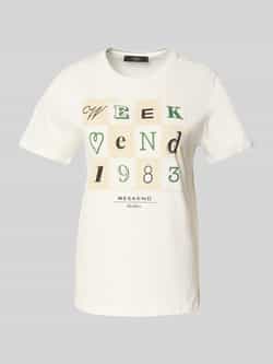Weekend Max Mara T-shirt met motief- en labelprint model 'TEIERA'